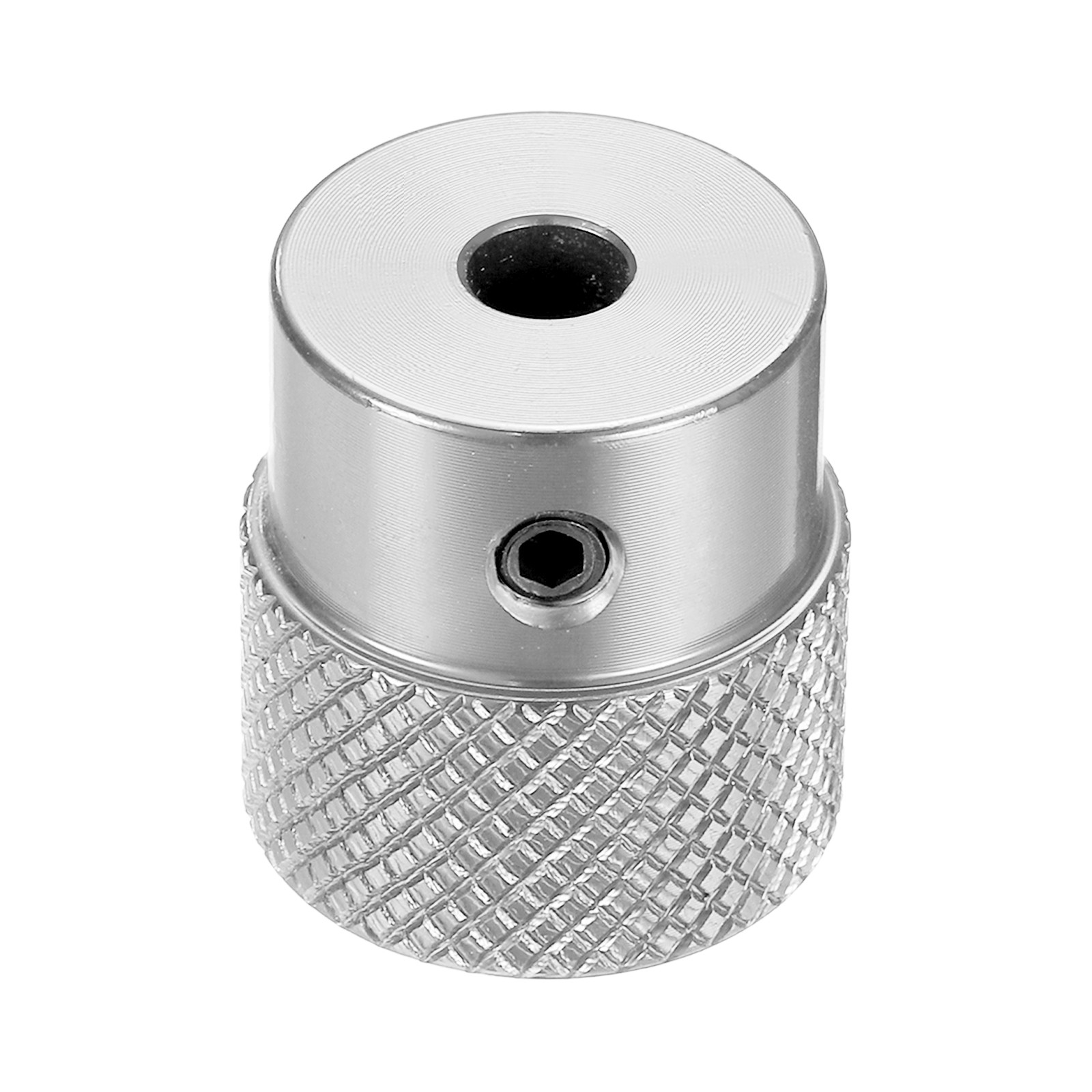 Anodization Aluminum Alloy Handwheel 4mm Bore 20mm OD Knurled Knob with Wrench