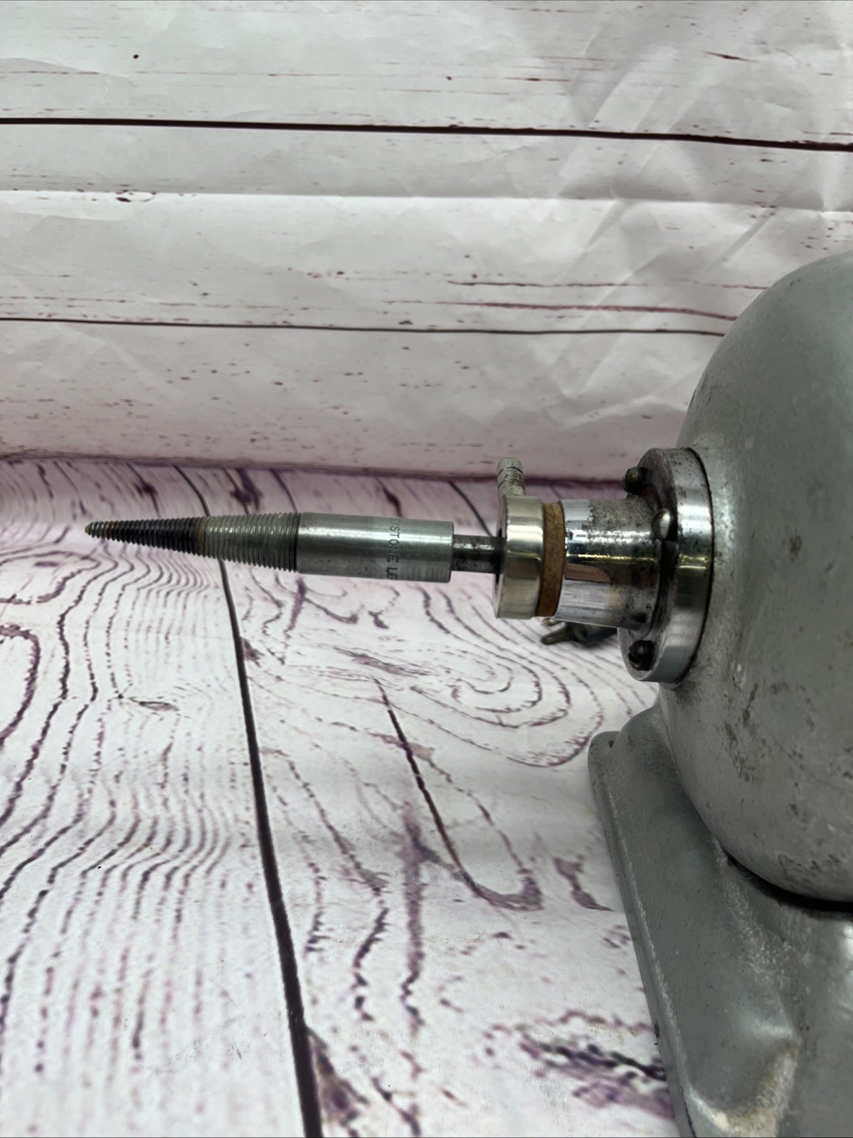 Vintage Baldor Bench Grinder Buffer Model 210, 1/6 HP, 2.2 Amps , 3450 RPM