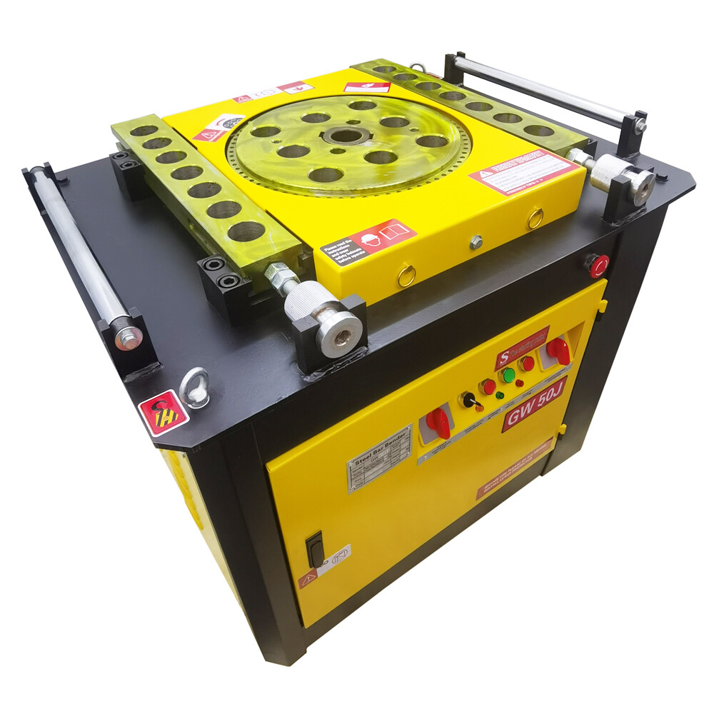 Heavy Duty Round Steel Bar Bending Machine Electric Hoop Rebar Bender 220V 4KW
