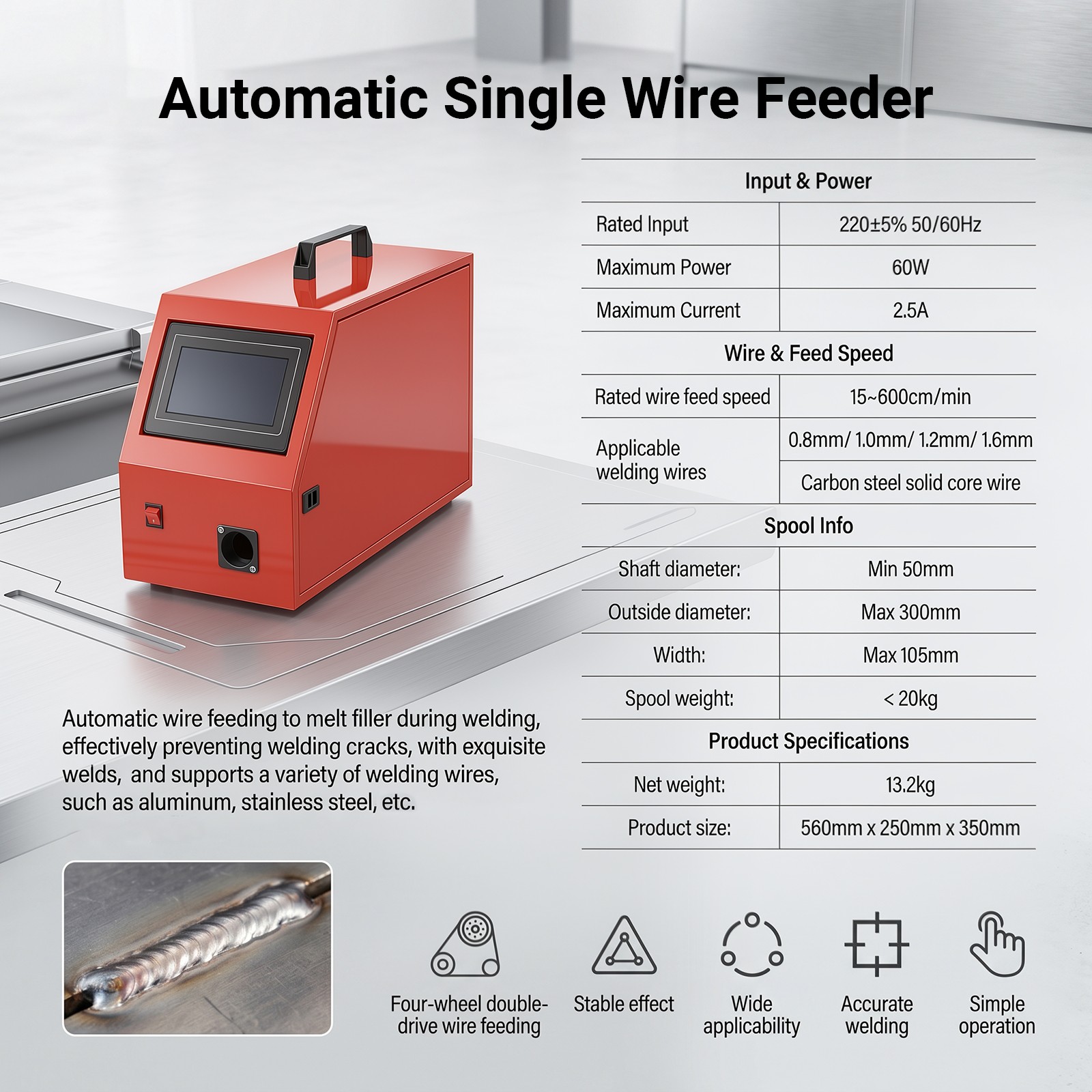 1200W Laser Welding Machine Air Cooled Laser Cutting Cleaning machine 4 IN 1