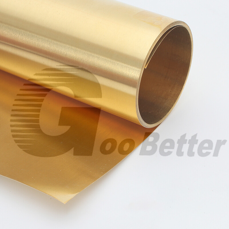 Brass Sheet Strip Roll Metal Foil Thin Belt Thickess 0.01mm-1mm Width 10mm-200mm