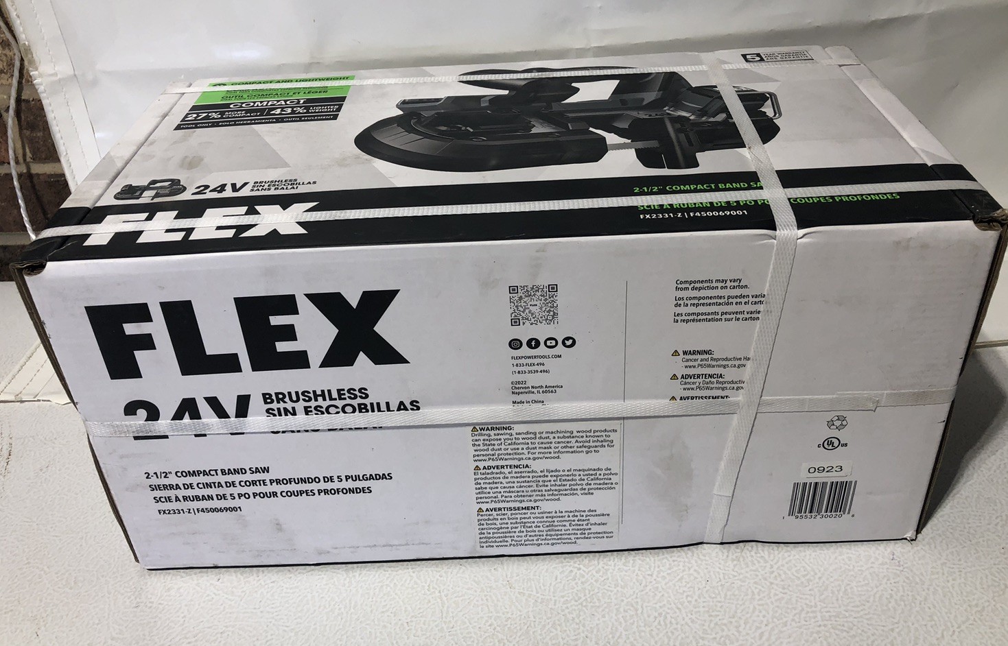 Flex 24V 2 1/2 Inch Compact Band Saw (Bare Tool)