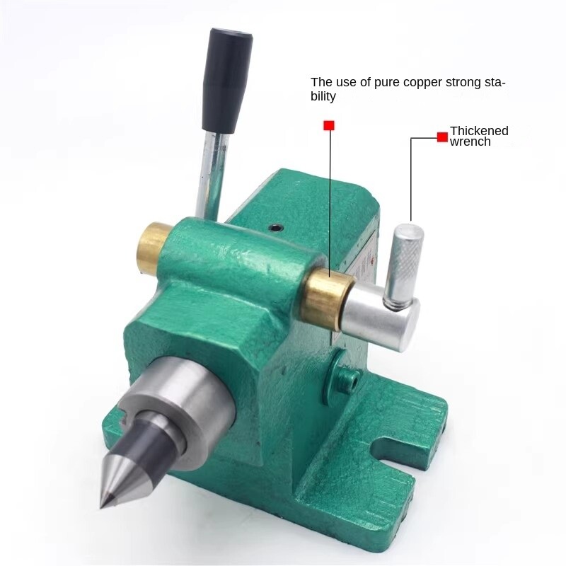 Small Lathe Tailstock Assembly Woodworking Simple Quick Retractable Ejector