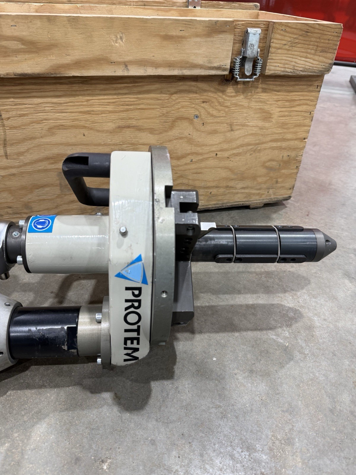 PROTEM US 40 Demo Unit Electric Tube & Pipe Beveling Machine 120V