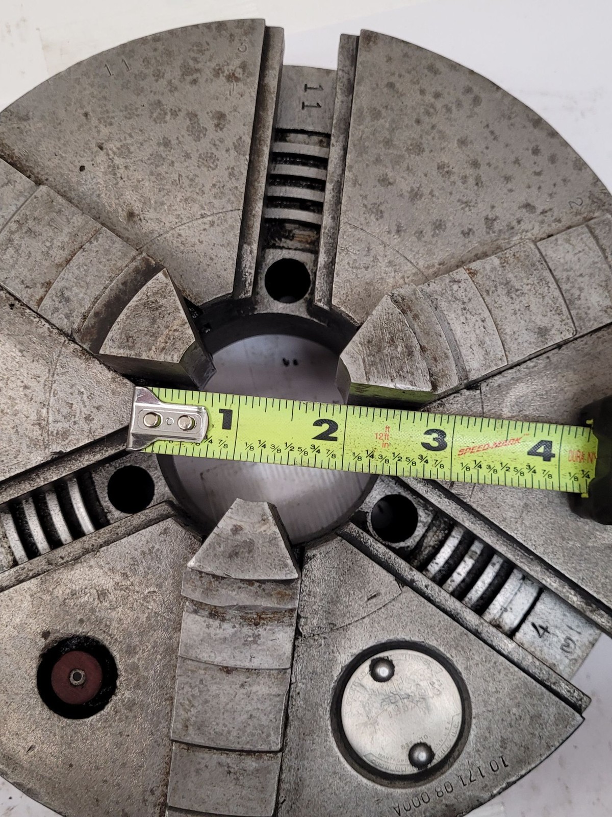 Cushman Lathe Chuck 8″ – 3 Jaw