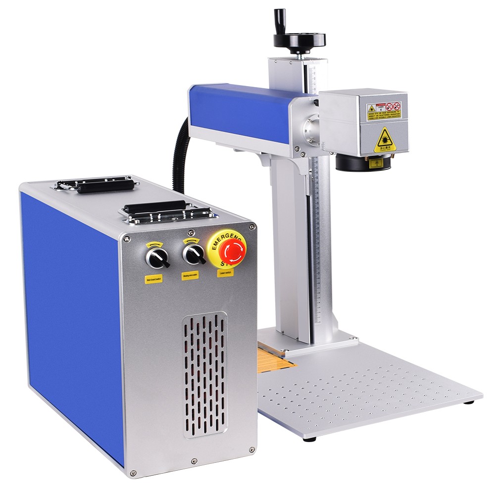 Scotle 60W JPT M7 Fiber Laser Marking Engraver Machine Metal Steel Color Marker
