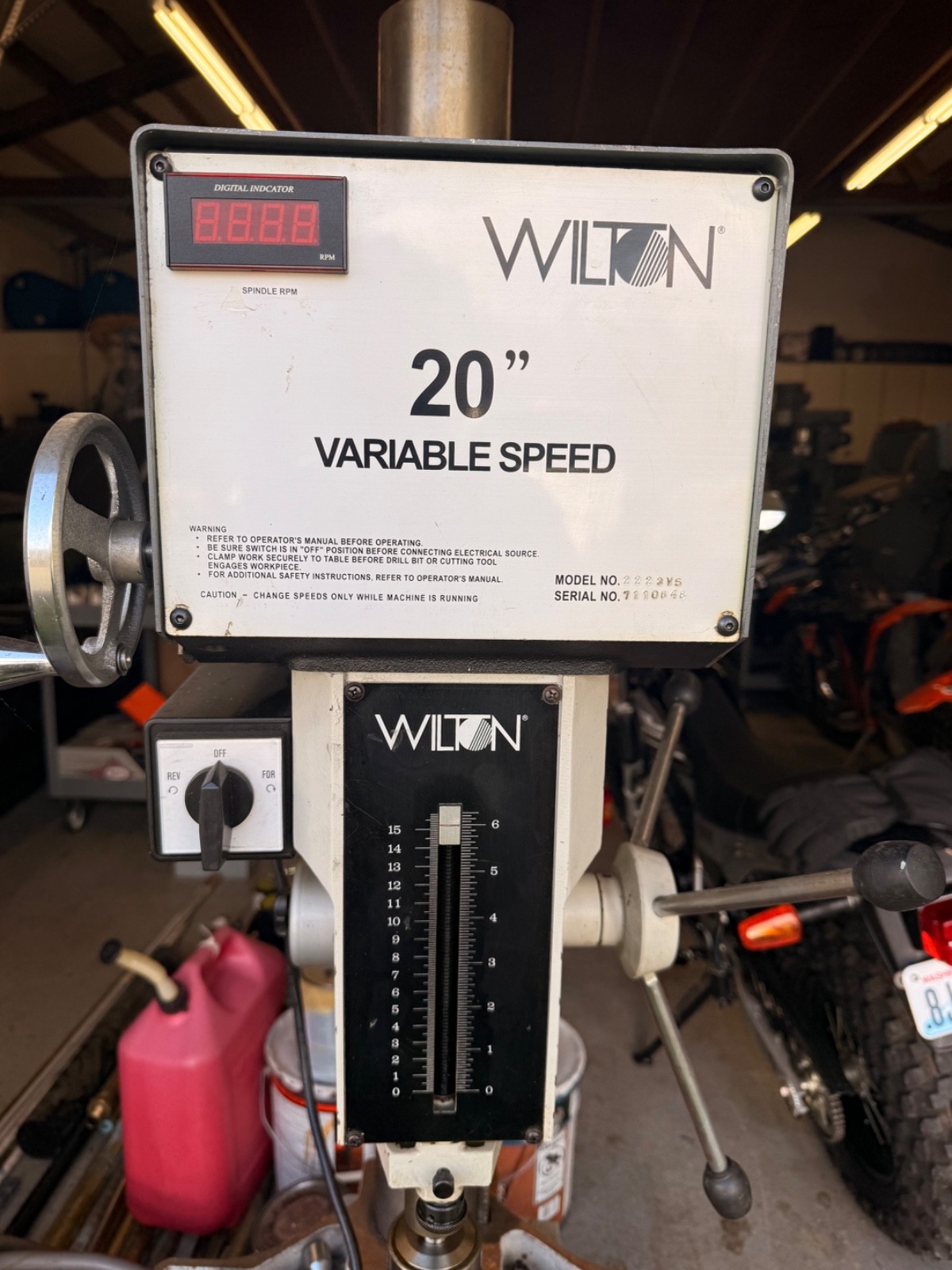 used floor standing drill press