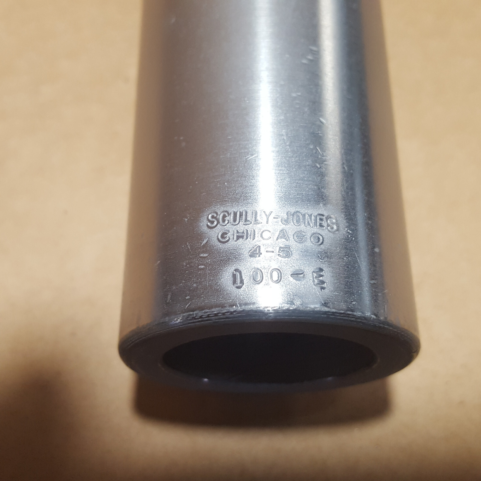 Scully Jones 100-E 4MT ID x 5MT OD Morse Taper Extension Adapter