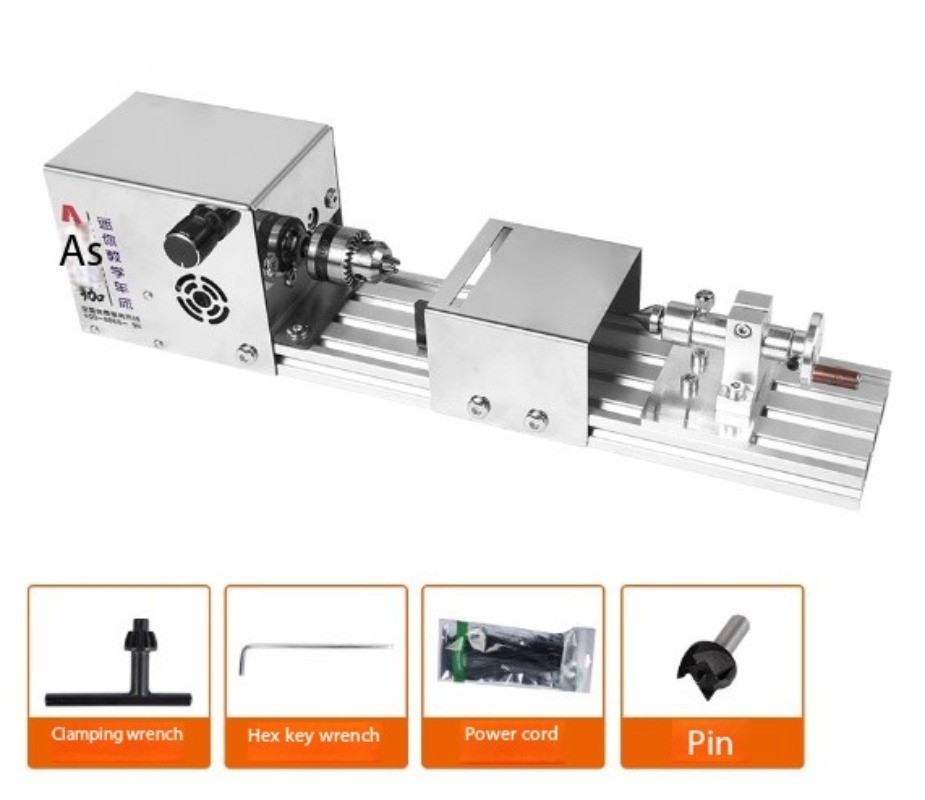 Multi-Function Manual Training Lathe with Ball Grinding and Polishing Machine