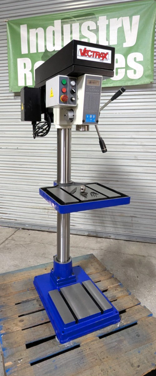 Vectrax 20" Variable Speed Drill Press 3MT 1HP 115V RF-19V *Scratch &a
