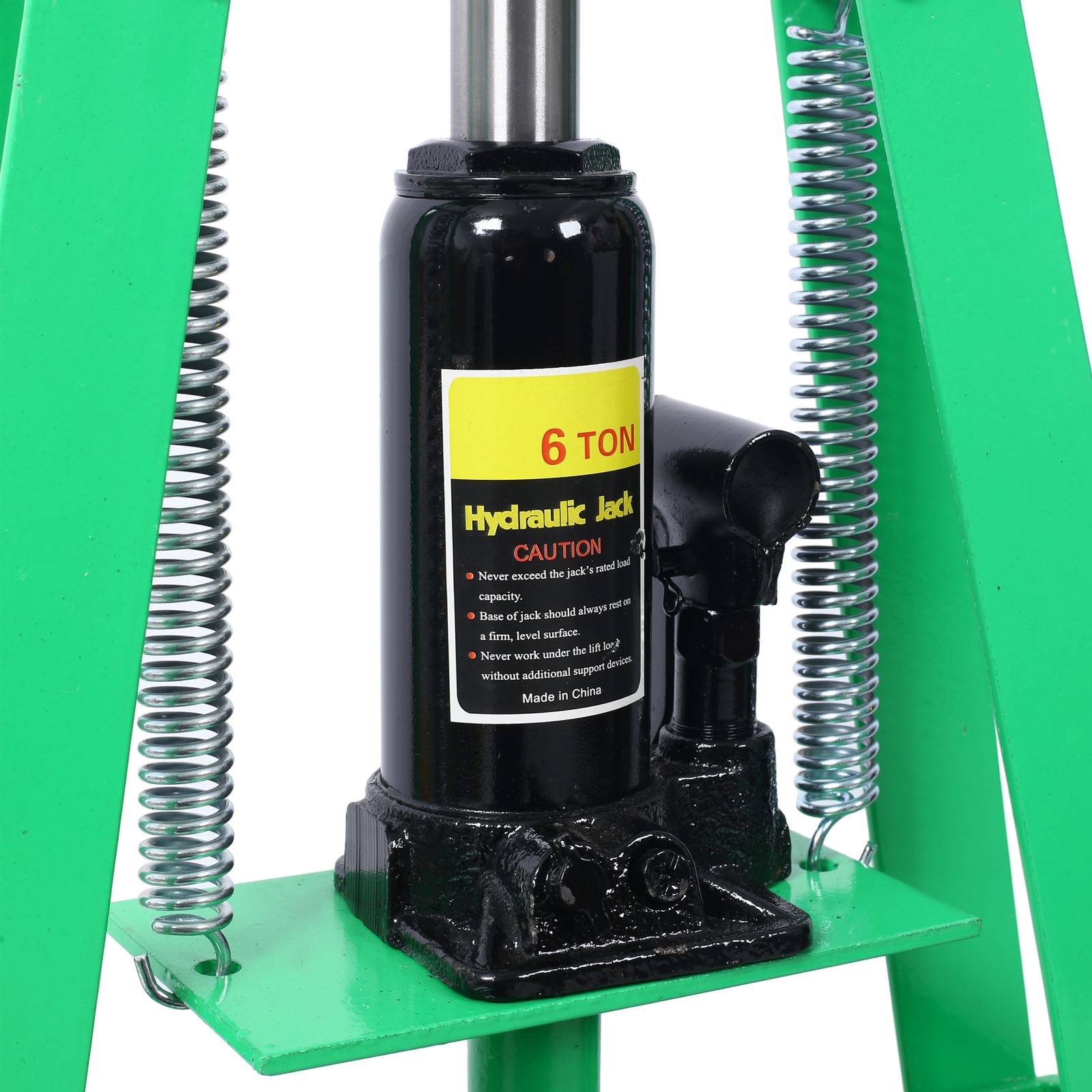 Hydraulic Power Units 6-Ton Benchtop Hydraulic A-Frame Shop Press w/Press Plates