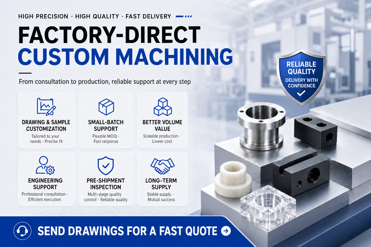 CUSTOM-MADE PARTS – PLEASE CONTACT US BEFORE ORDERING