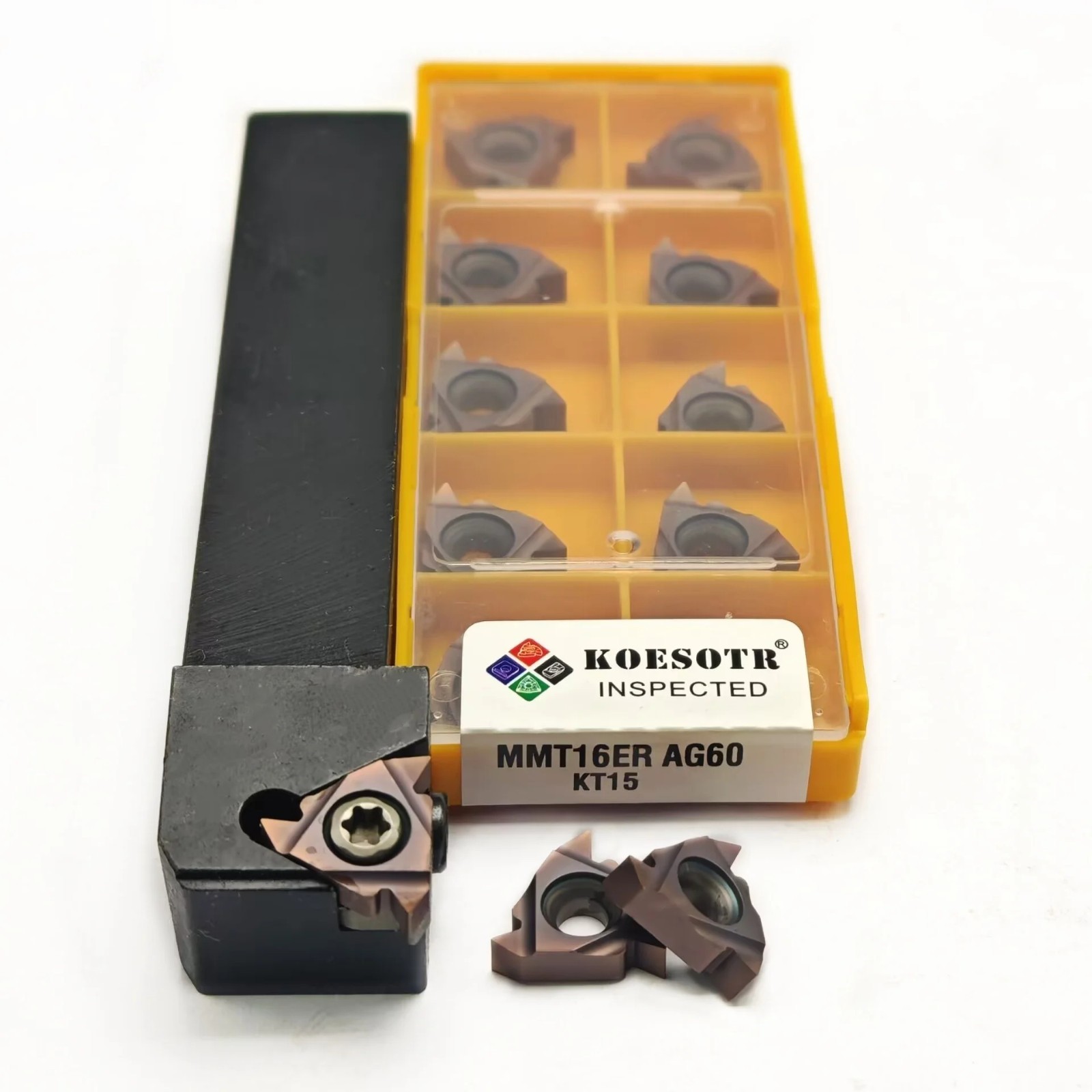 Carbide SER2020K16 External Thread Turning Tools Holder for MMT16ER Insert