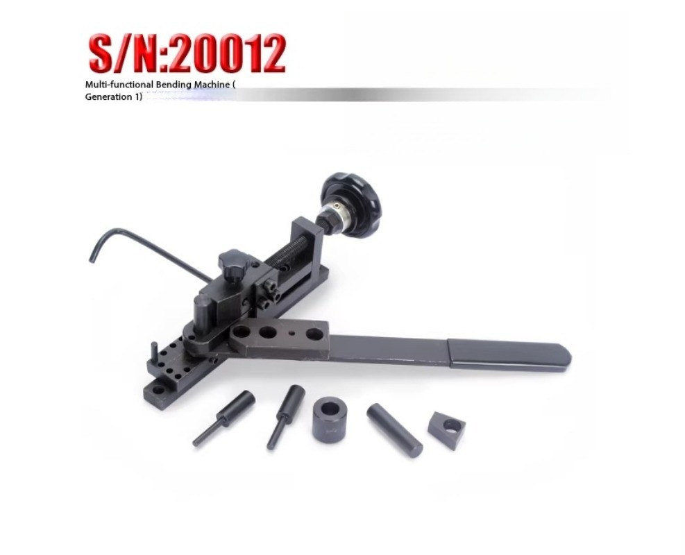 Small Manual Multi-Function Bending Machine DIY Bending Machine Stainless Steel