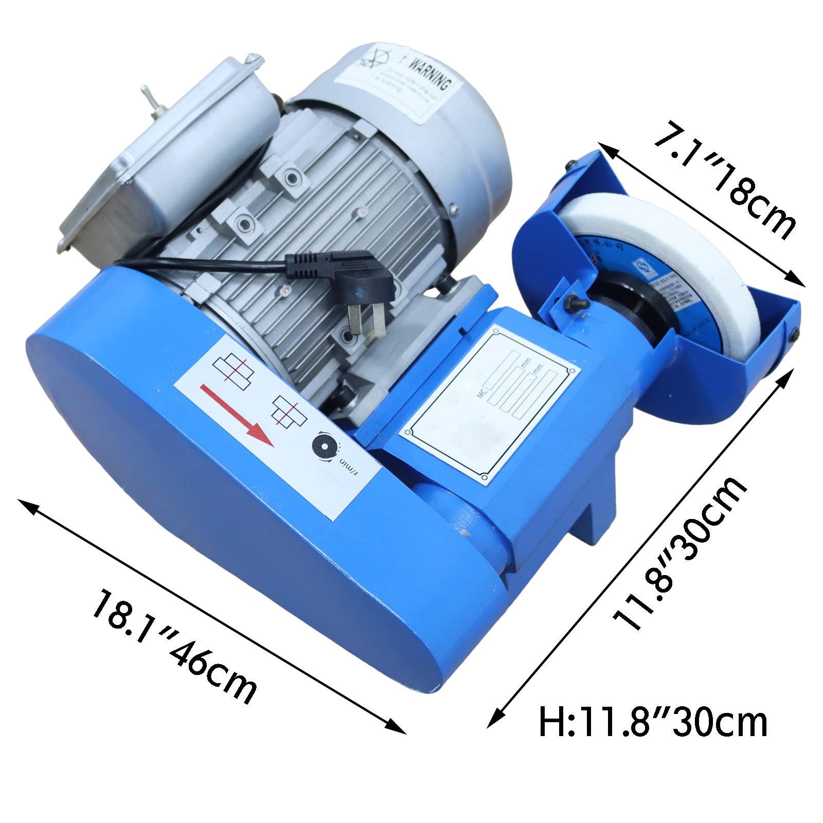 Lathe Tool Post Grinder CNC Internal External Sharpener Grinding Machine 220V