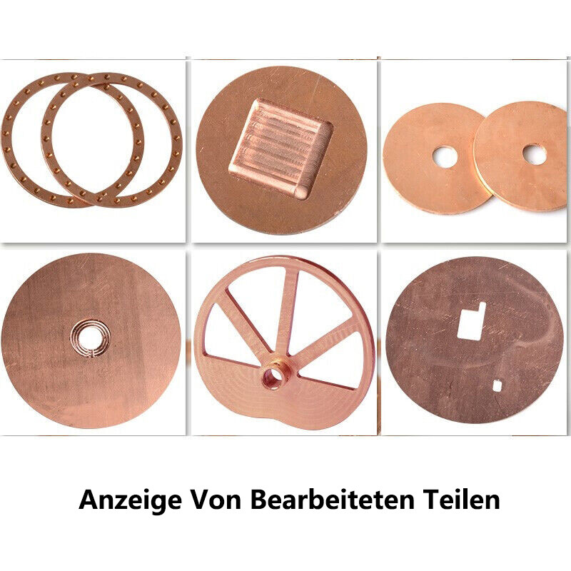 Pure Copper Discs Blanks Round Plate Metal Sheet Thick 0.5~5mm, Dia Ø10mm~200mm