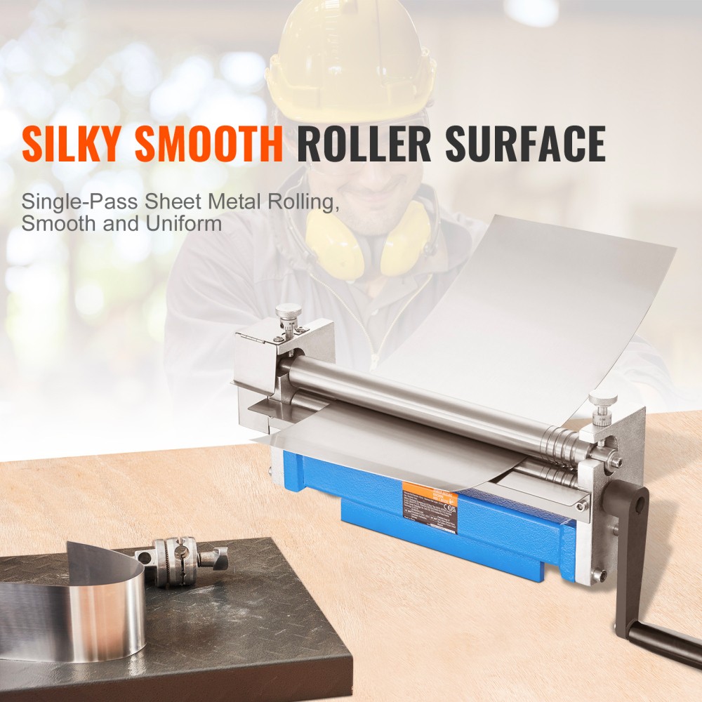 Slip Roll Machine 12.6 Inch Forming Width 20 Gauge Capacity Sheet Metal Slip