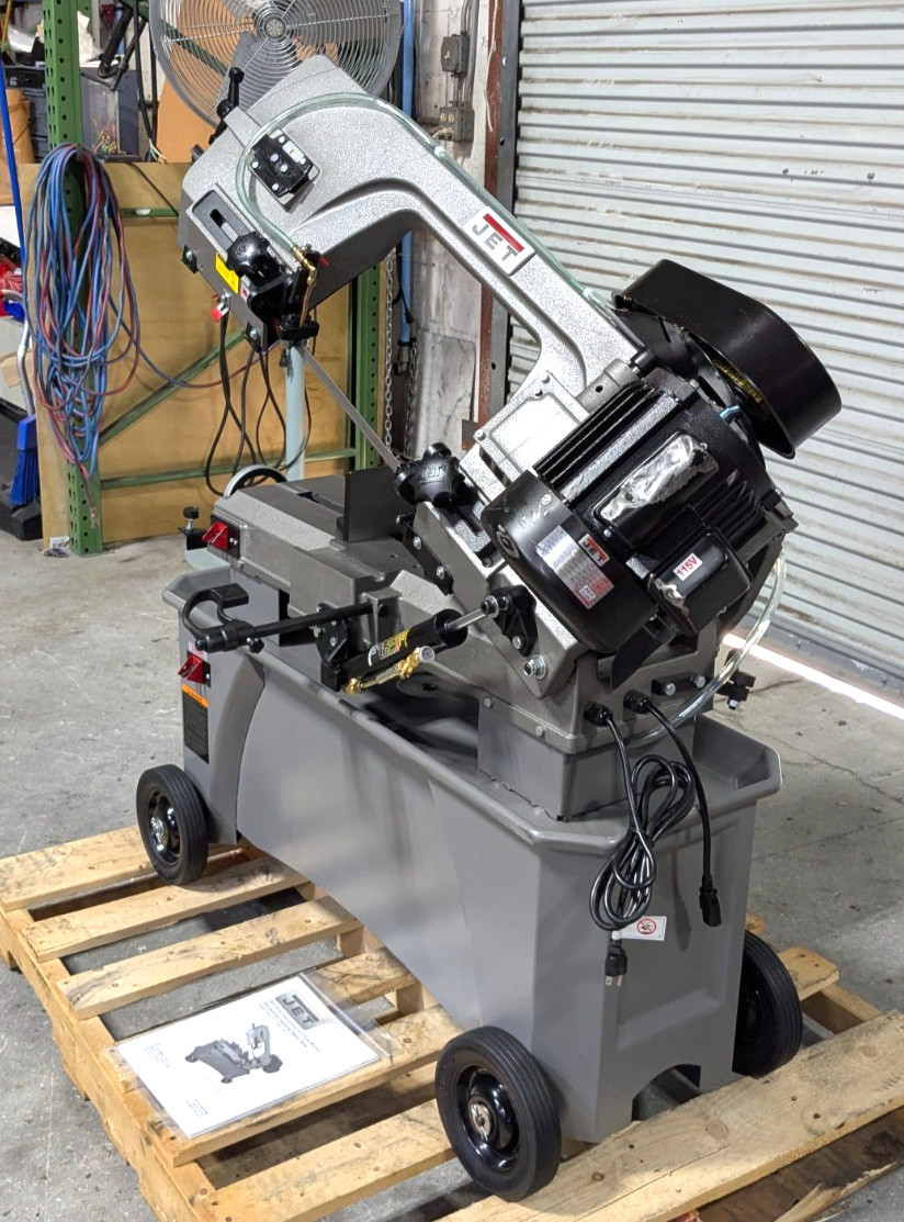 Jet 7×12" Horizontal & Vertical Bandsaw 115V 3/4HP HVBS-712D *Shippin