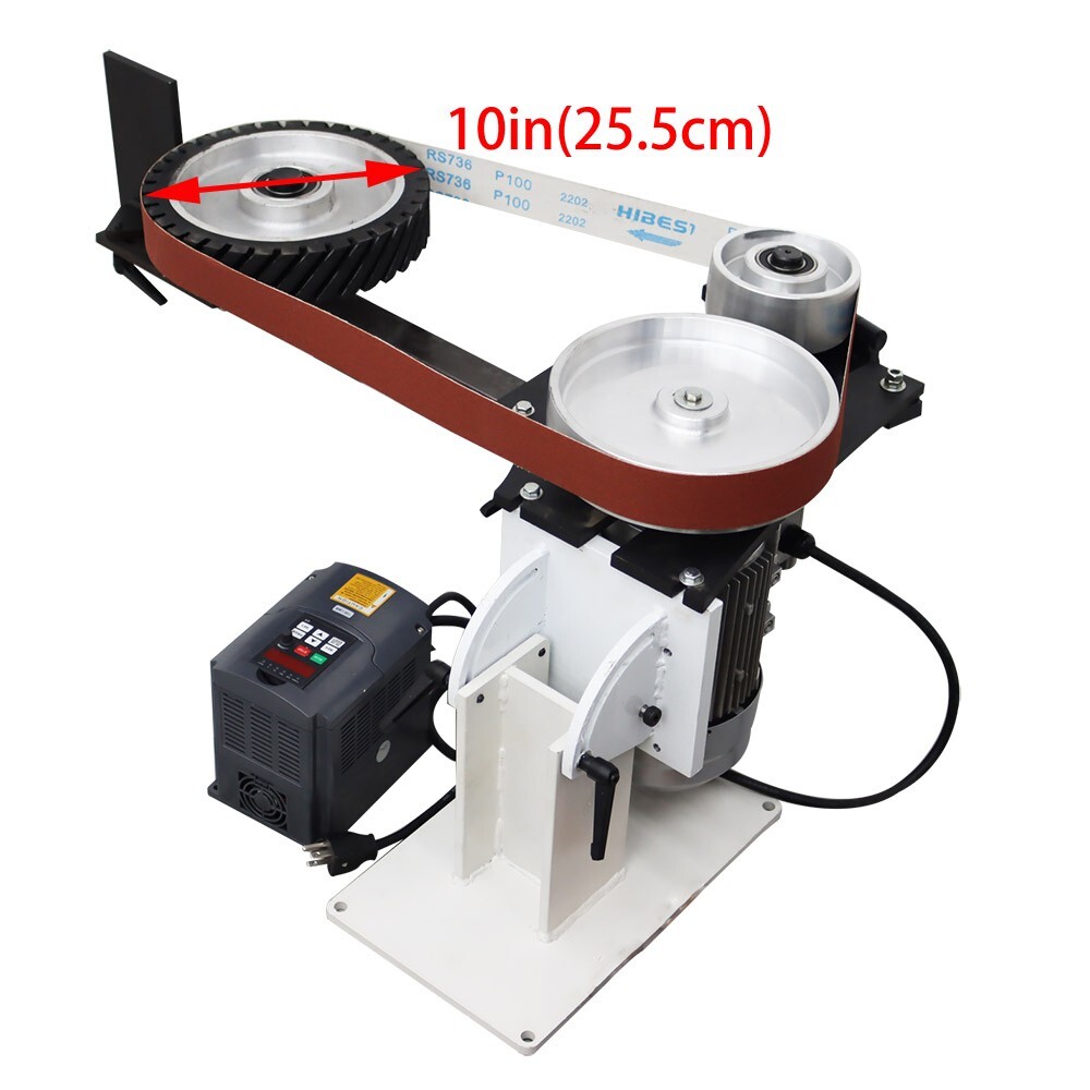71″ Belt Sander Grinder Polisher Vertical & horizontal Usage Adjustable Speed