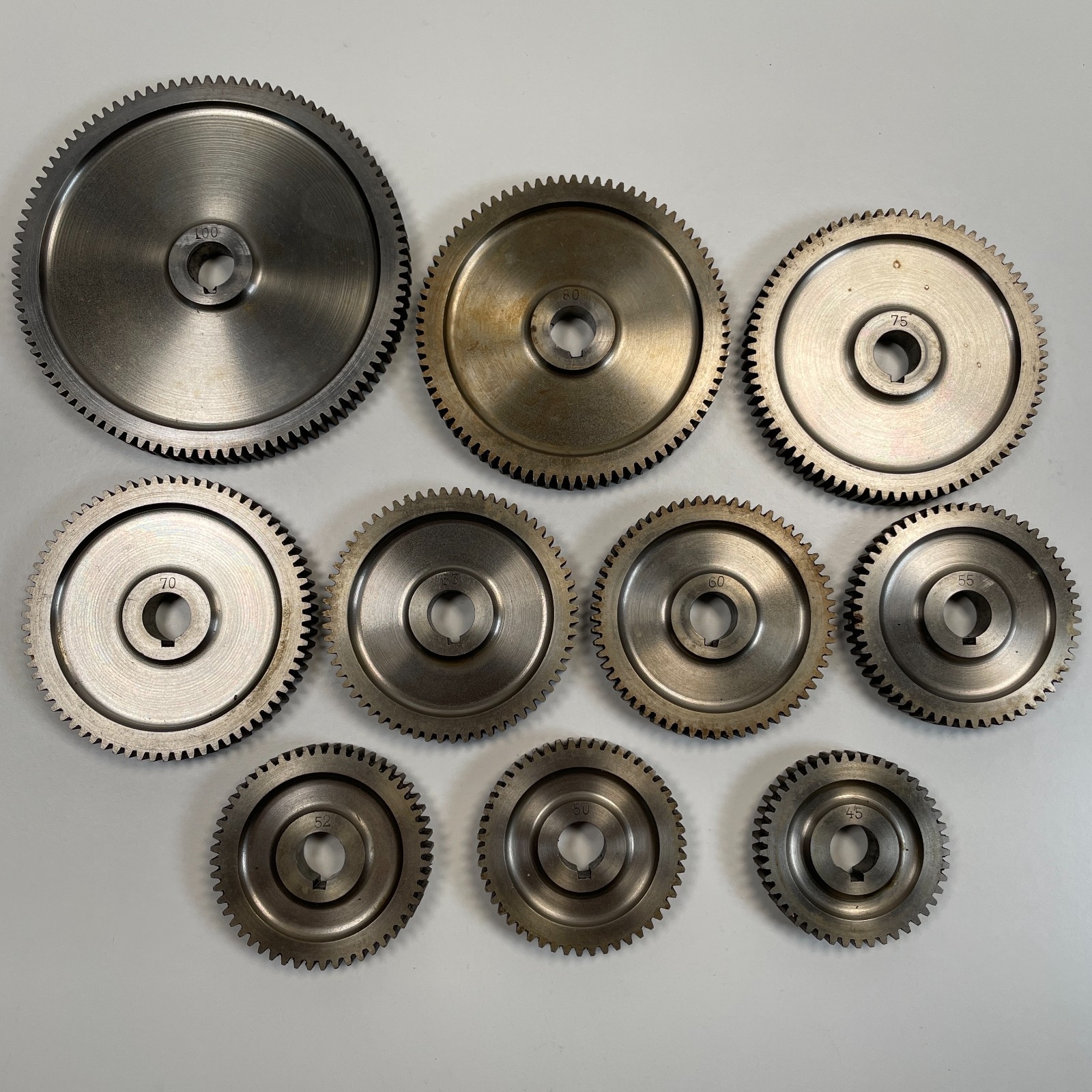Lorch Precision Screwcutting Change Gear Set (10pc) – LLRGN LAS 10mm Lathe