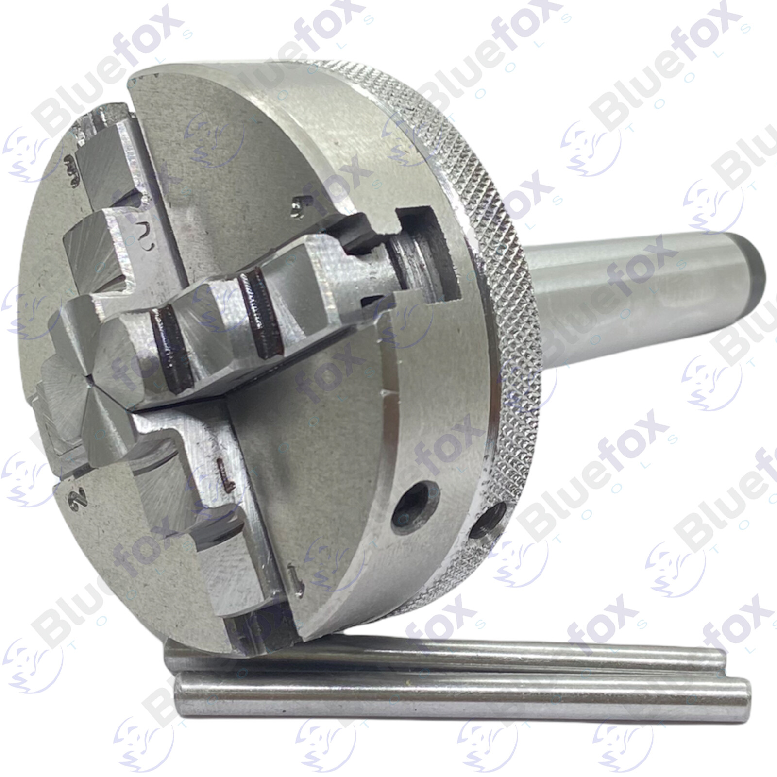 4 jaw Self Centering Mini Lathe Chuck 65mm With MT 2 Shank Arbor Premium
