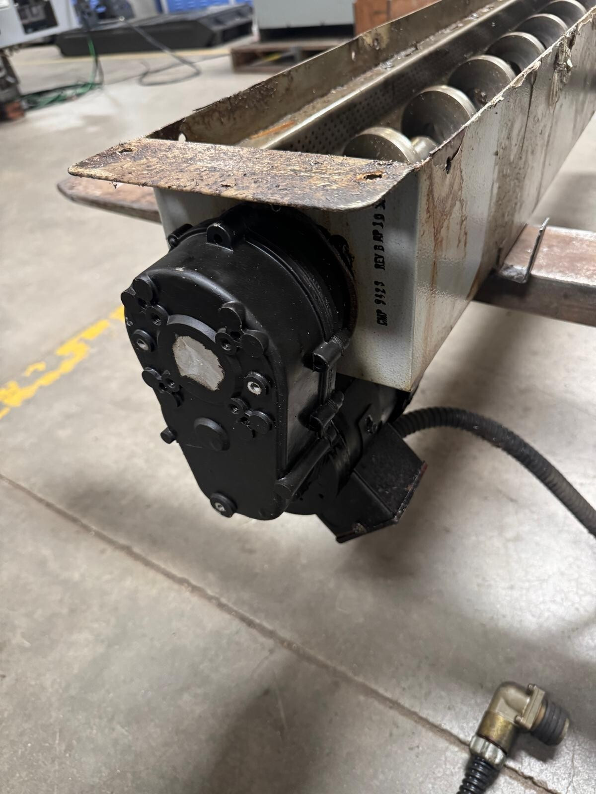 Haas CNC HS-1 Chip Auger 6 Ft Long