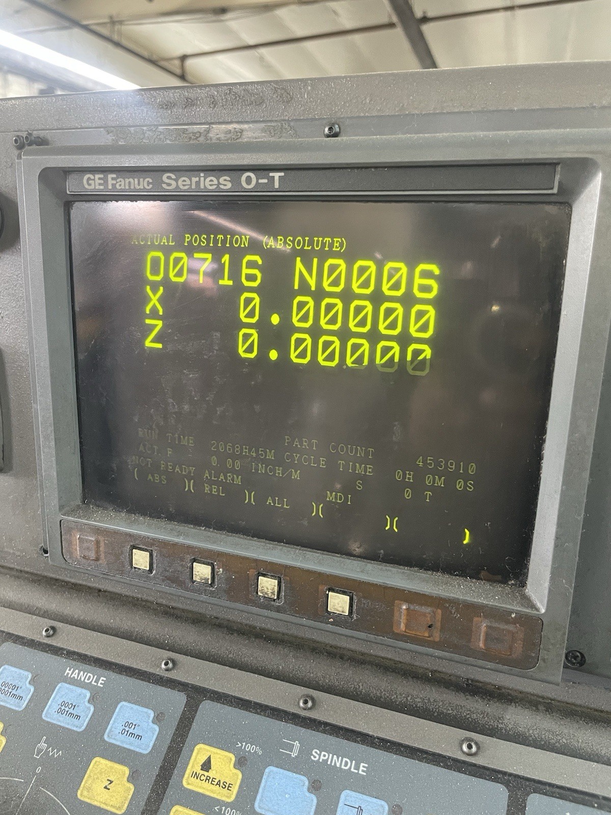 Hardinge Super Precision CNC Lathe, model CS-GT, with GE FANUC Series O-T