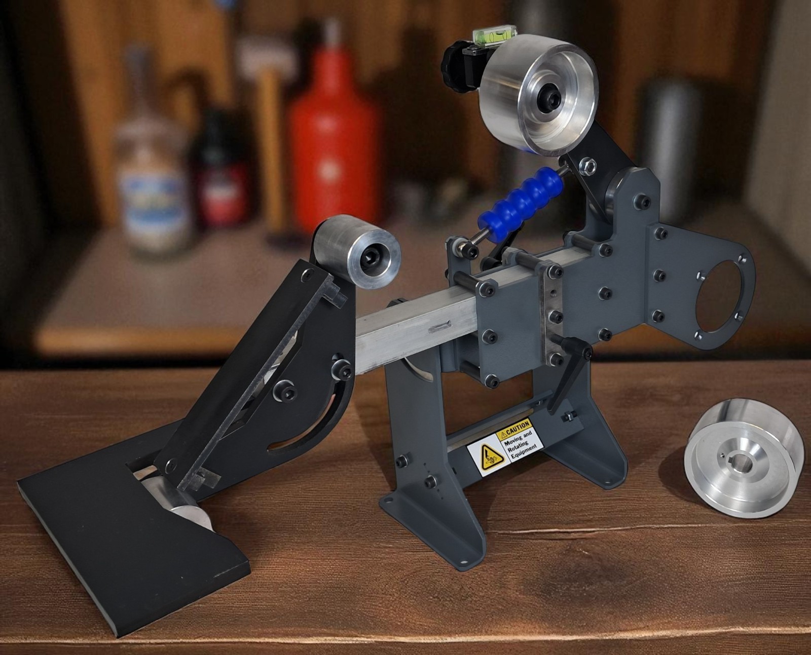2×72 Belt Grinder – Complete with Tilting Frame – No Motor
