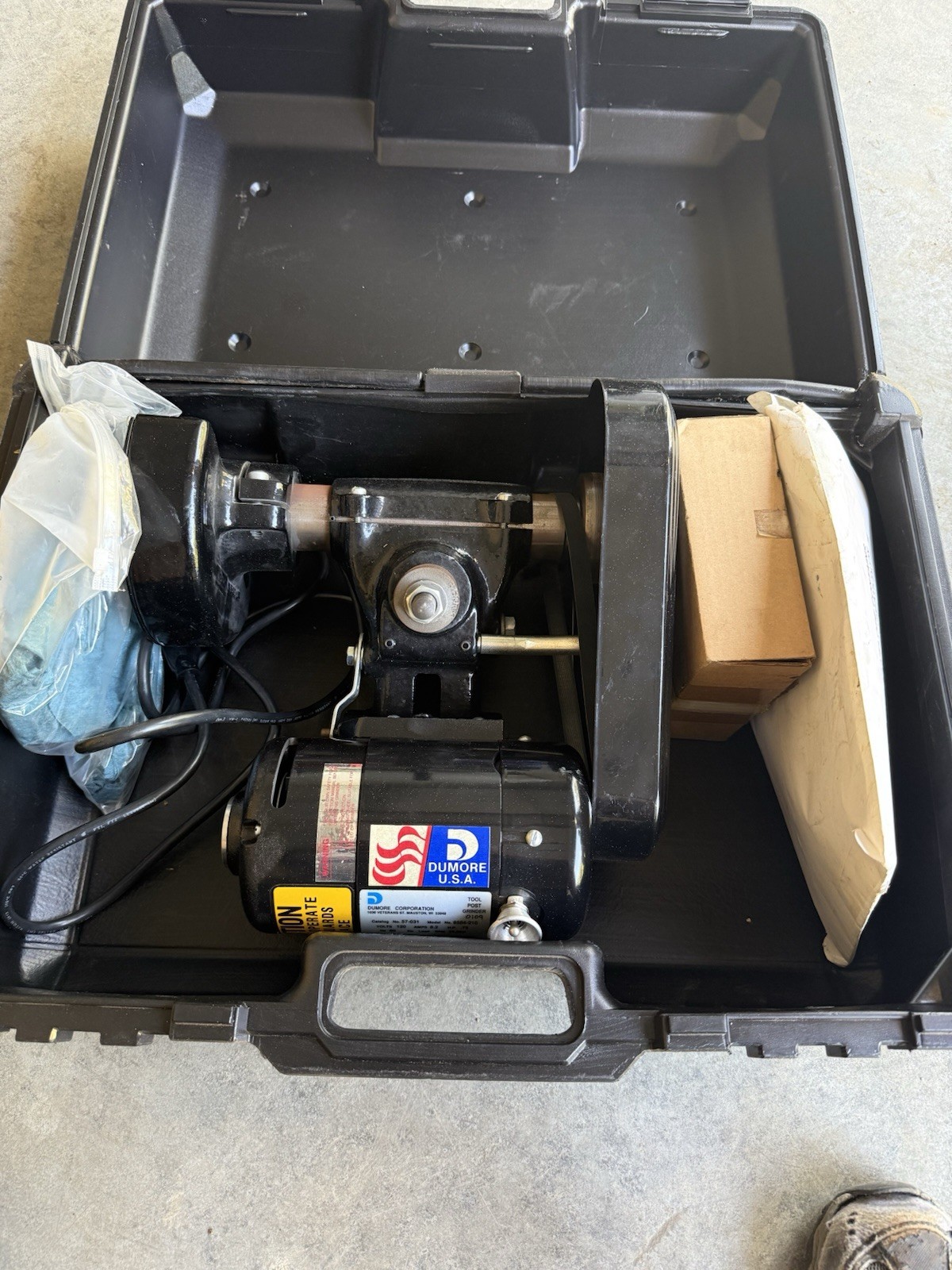Dumore #57-031 Tool Post Grinder