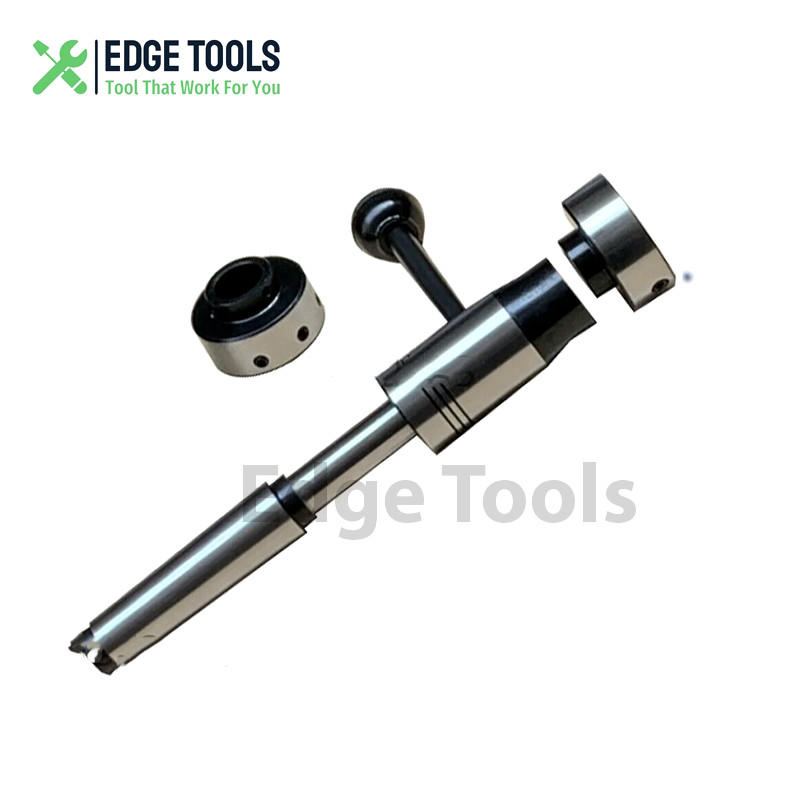 Lathe Tailstock Floating Type Die Holder Set 2MT Shank Size MT2 EDGE TOOLS