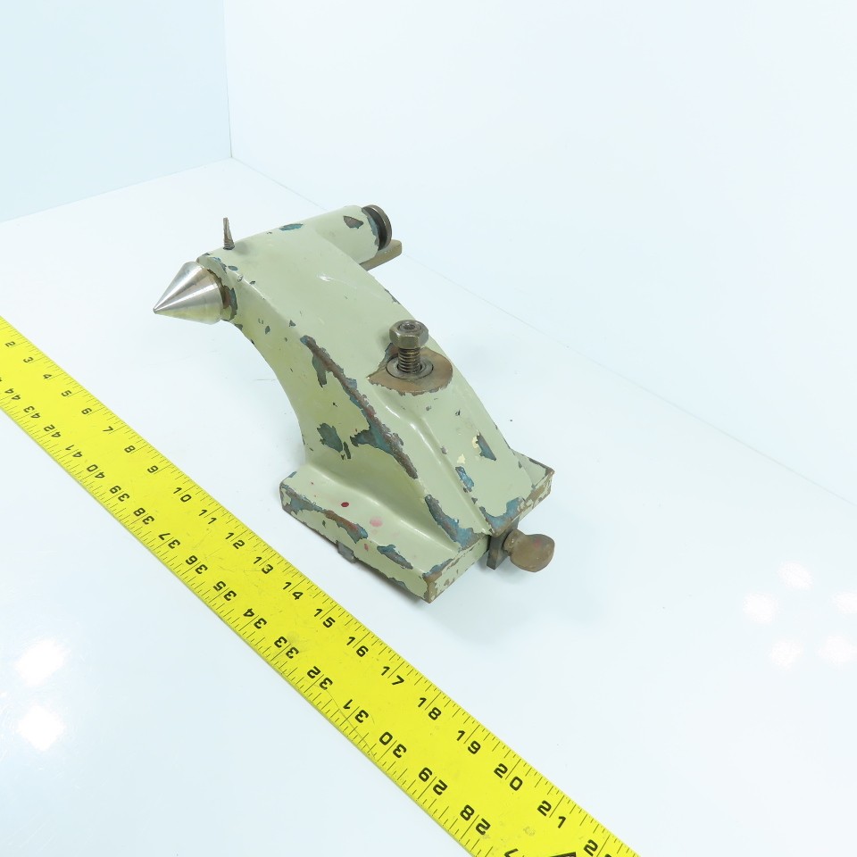 Unknown Make/Model Offset Lathe Tailstock For T-Slot W/Dead Center Quick Release