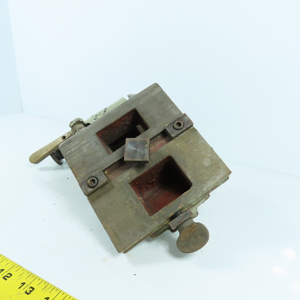 Unknown Make/Model Offset Lathe Tailstock For T-Slot W/Dead Center Quick Release