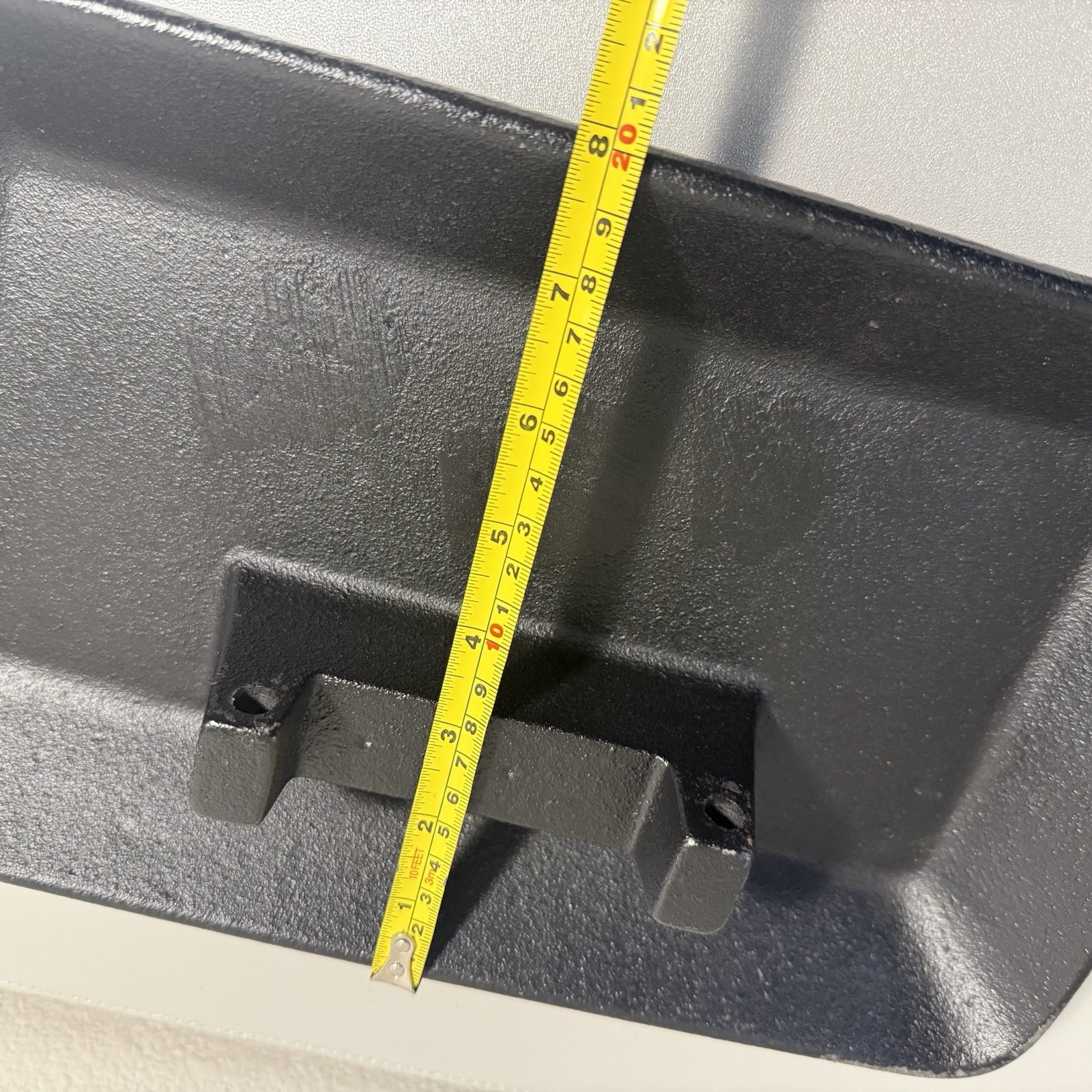 One (1) Cast Iron Water Tray for Baldor Tool grinders
