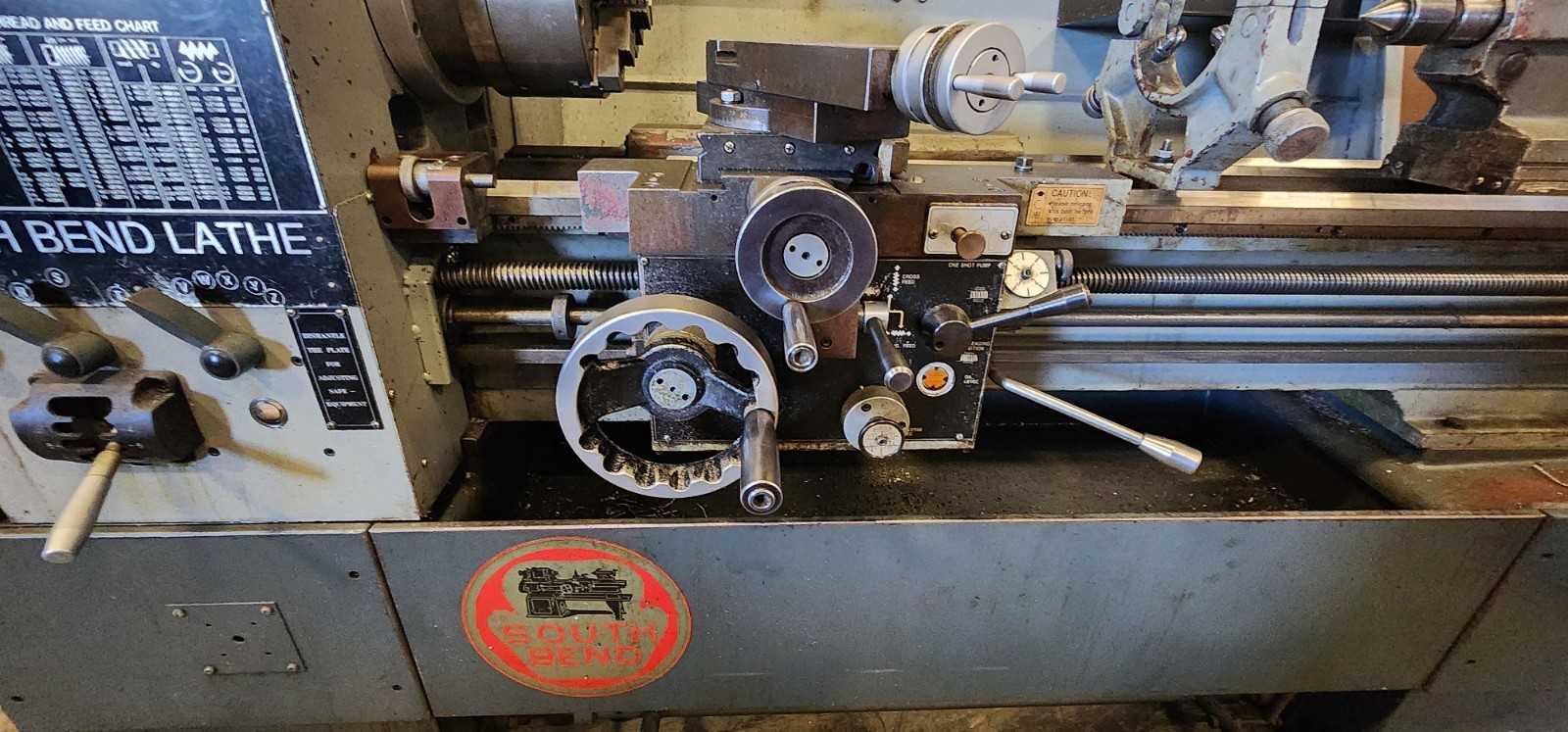 South Bend Lathe 190CG, Excellent Working Condition, Extras Included W Acu-Rite