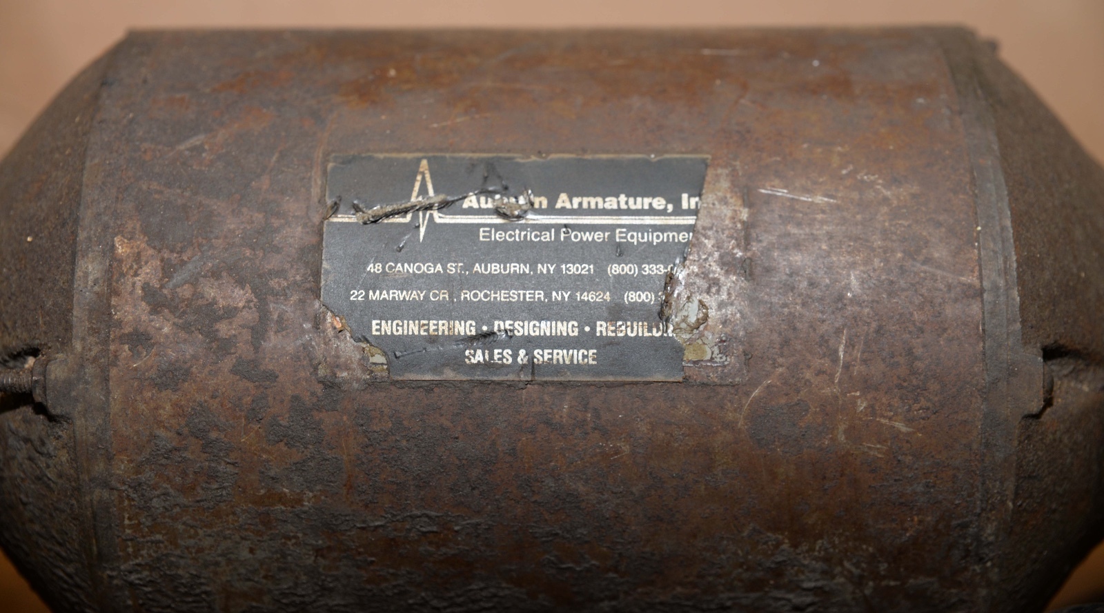 Auburn Armature huge professional blacksmith grinder knife making tool 230/460 v