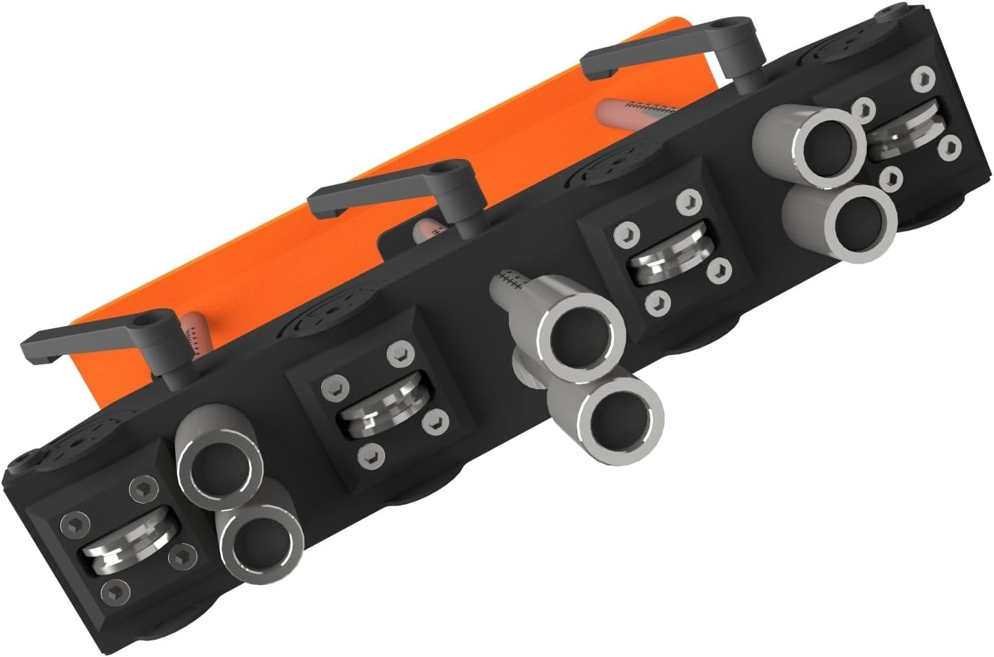 Durable V-Shaped Edge Roller Bender with Accurate Depth Gauge for Metalworking