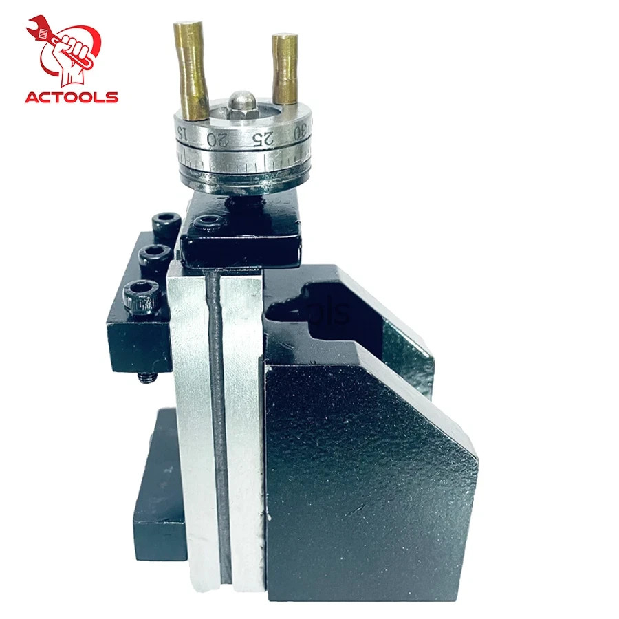 Mini Lathe Vertical Slide 90mm x 50mm Two Handle Milling Operation on Lathe USA