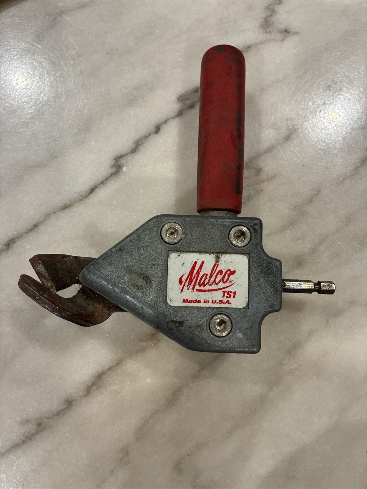 Malco Turbo Shear TS1 Drill-Mounted Sheet Metal Cutter