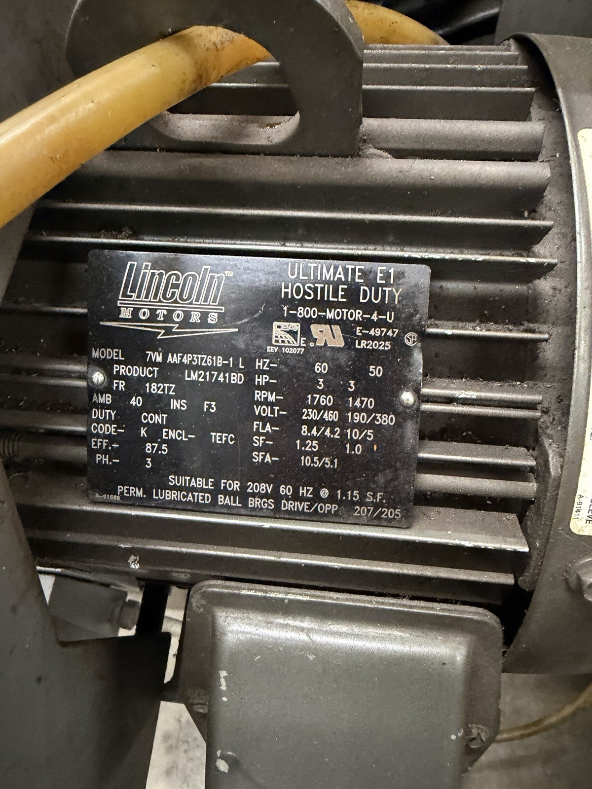2001 HEM SAW H100 A BAND SAW Manual / AUTOMATIC METAL HORIZONTAL 12.75″ x 11″