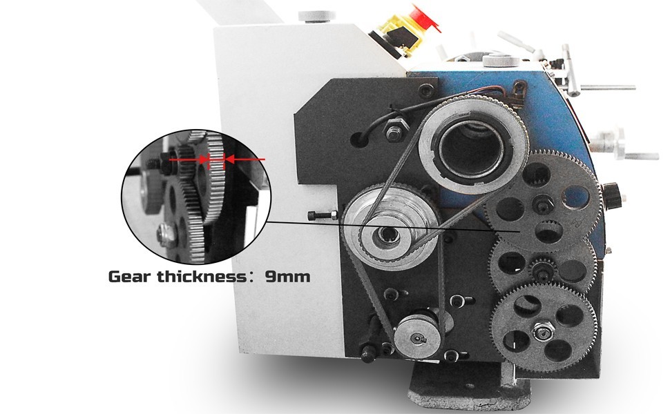 US)WM210V Lathe Metal Gear Set:T84 T80X2 T72 T60 T50 T33 Imperial Change Gear Ki