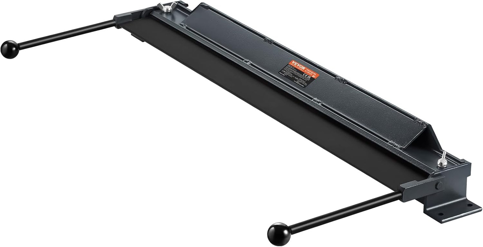 Box and Pan Brake, 48-Inch, 0-130 Degrees Sheet Metal Bending Brake, Portable Mi