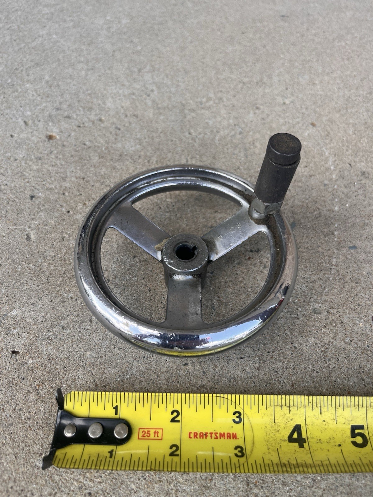 ATLAS CRAFTSMAN 10” 12” LATHE APRON / TAILSTOCK HAND WHEEL – ALTERED SEE PHOTOS