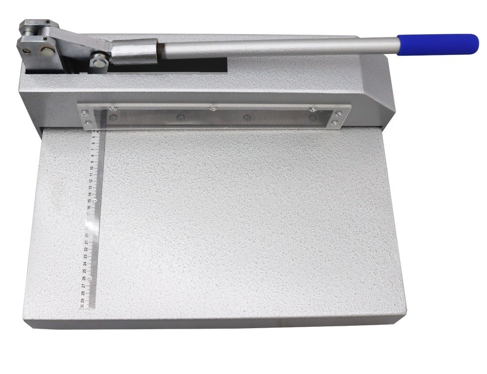 Manual Sheet Metal Cutter 12.6 Inch Feeding Size For Copper Aluminum PCB Plastic