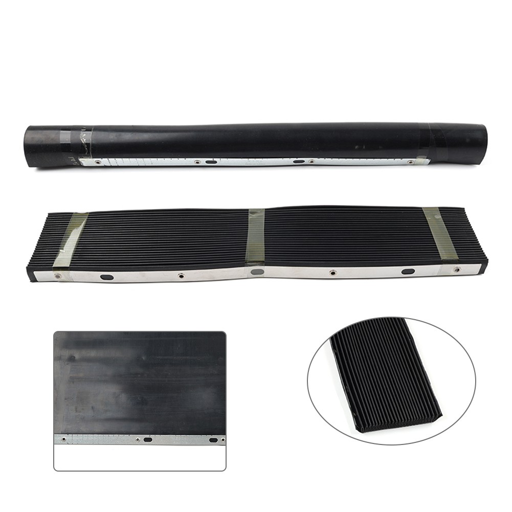 Accordion Way Front Cover and Rubber Back For Bridgeport Milling Machine Part