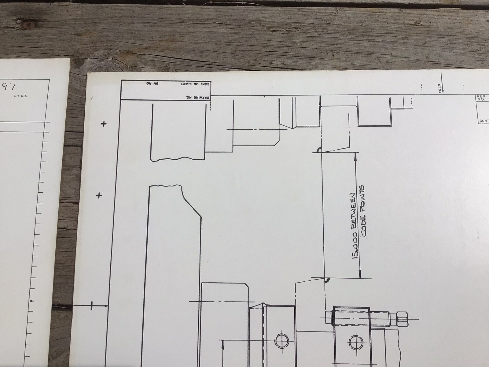 GE Engineering Drawings 1966, 22”x34”, Lathe Square Turret Lathe Tooling, Poster