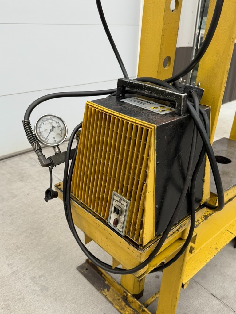 50 Ton 13″ Stroke Enerpac H-FRAME Electric HYDRAULIC PRESS 120V Single Phase