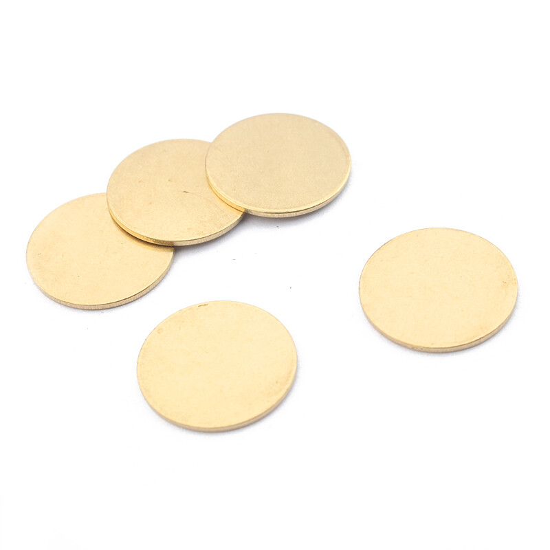 Thick 0.8-3mm H62 Brass Plate Sheet Round Dia 50mm 150mm 100mm 200mm Round Plate