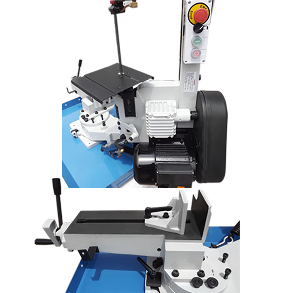 Swivel Bow 7″ Band Saw Horizontal Vertical Metal Cutting Cutter Hydraulic Down