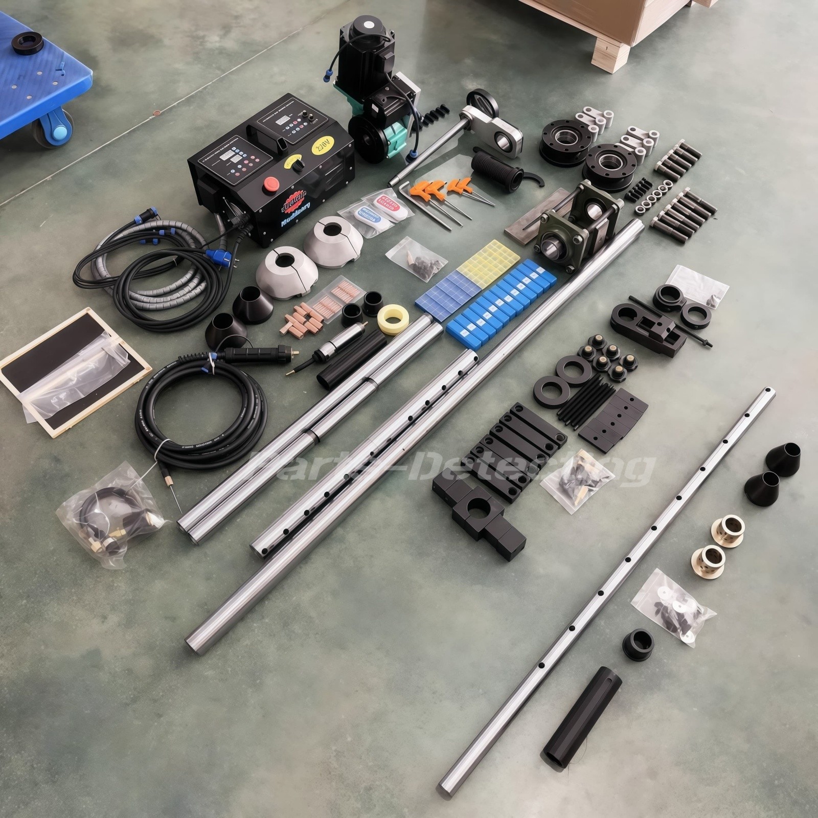 Set 50mm Portable Line Boring & Bore Welding Machine Boring Rang 40~300mm 220V