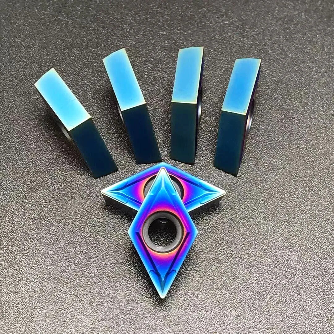 High quality DCMT11T304 DCMT11T308 nano blue blade CNC carbide turning DCMT 32.5